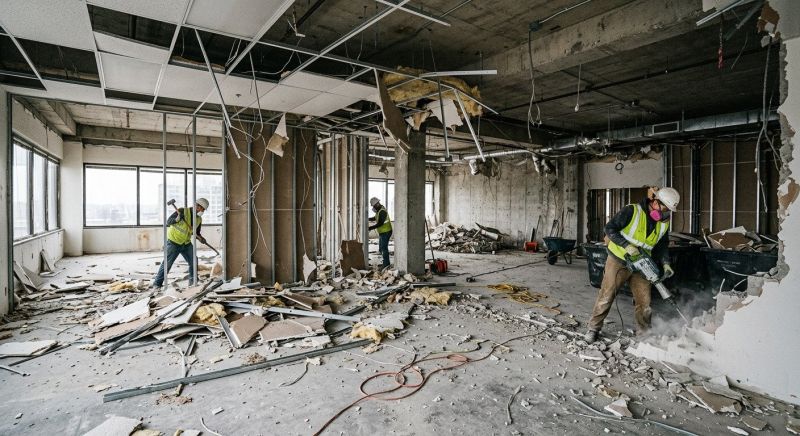 Industrial Demolition in Katy, TX