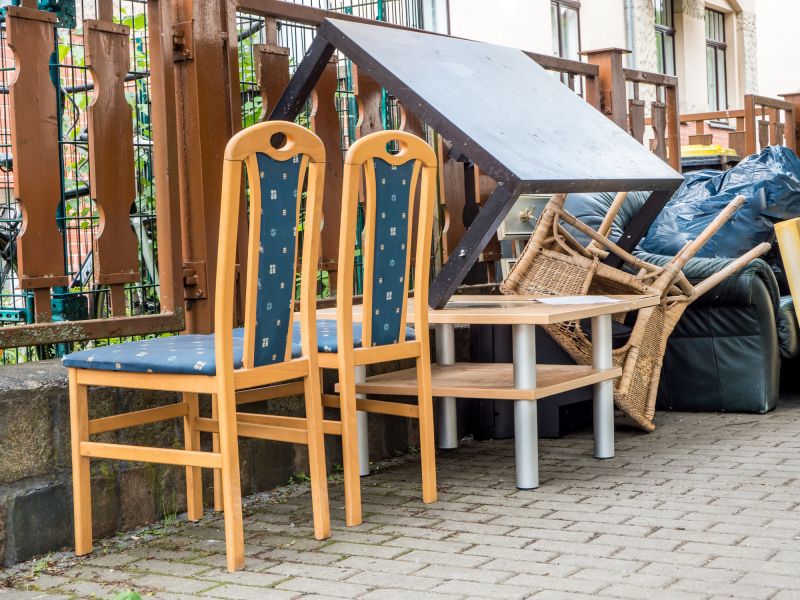 Outdoor Furniture Disposal in Sacramento, CA