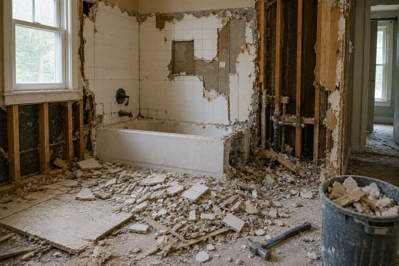 Bathtub Demolition in Bergen County, NJ