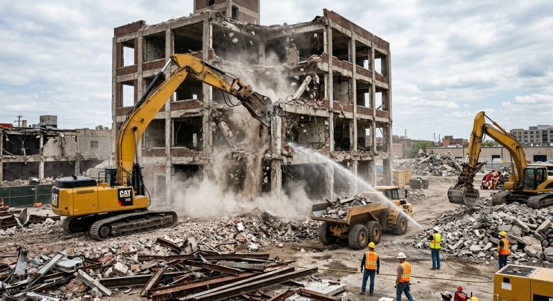 Building Demolition Service in Conroe, TX