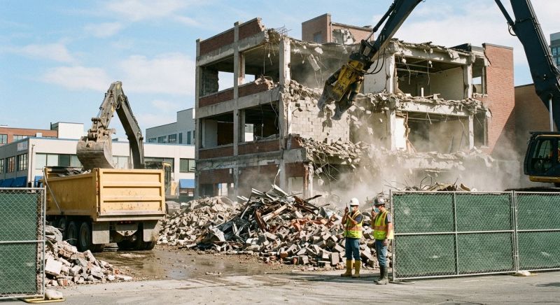 Commercial Property Demolition in Houston, TX
