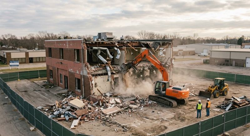 Commercial Site Demolition in Bergen County, NJ