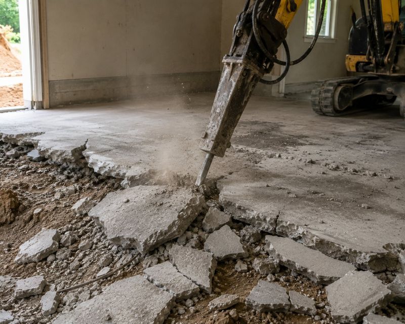 Concrete Breaking Service in Sacramento, CA