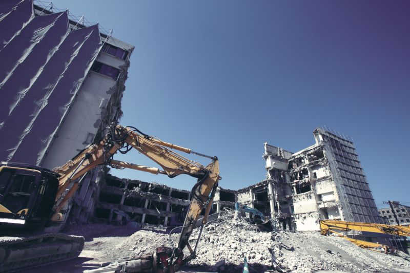 Demolition Equipment in Action