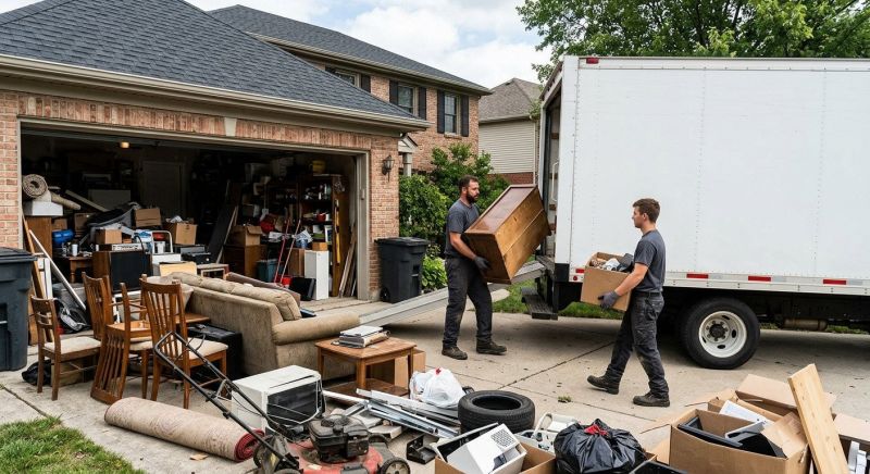 Garage Junk Hauling in Charlotte, NC