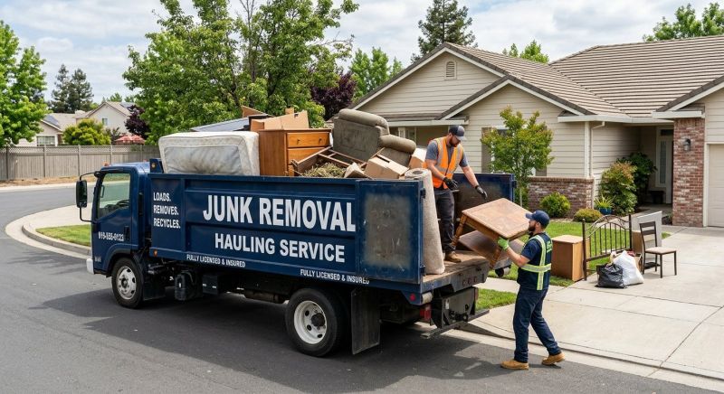 Garage Junk Hauling in Madison, WI