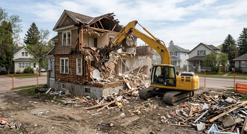 Home Demolition Service in Conroe, TX