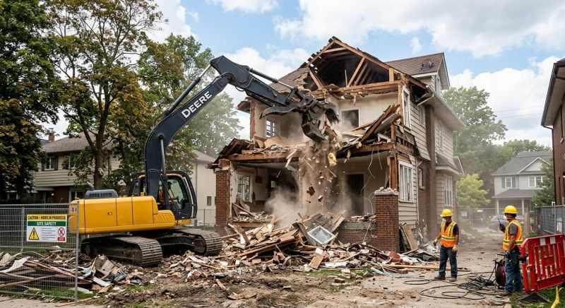 Home Demolition Service in Pearland, TX