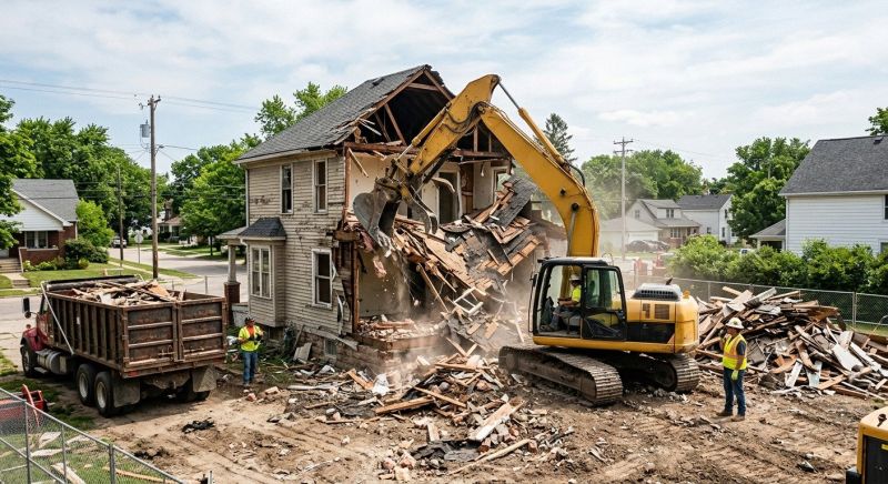 Home Demolition Service in Sacramento, CA