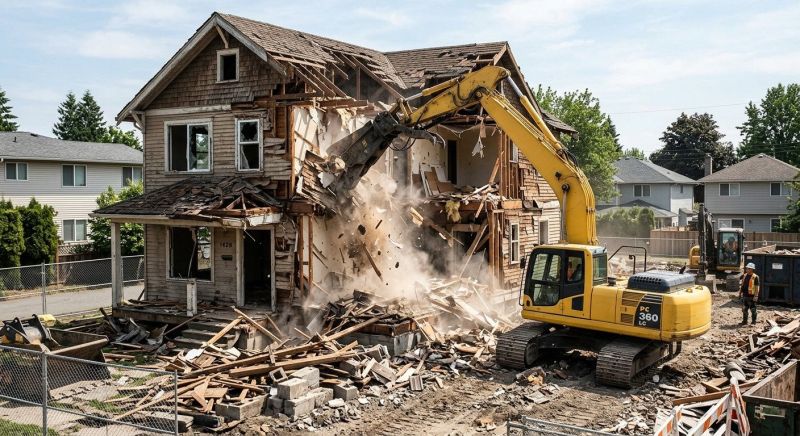 House Demolition Service in Katy, TX