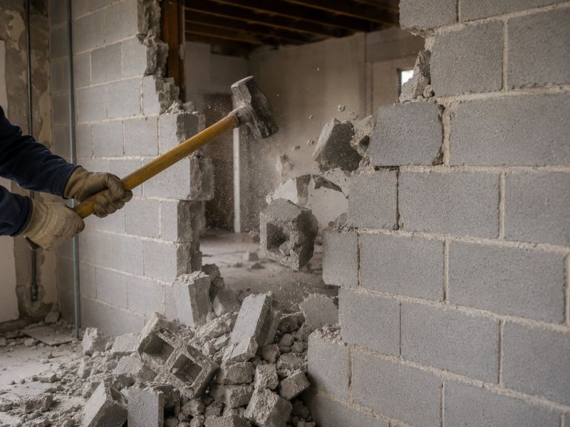 Stone Demolition in Sacramento, CA